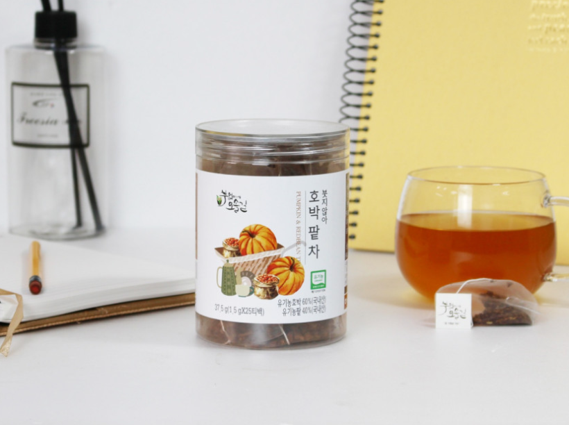 호박팥차